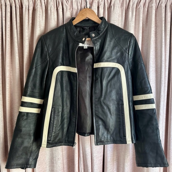 Wilsons Leather Jackets & Blazers - Vintage Wilsons Leather Maxima Biker Jacket